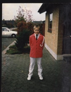 Steffen i uniform